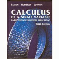 Calculus Of A Single Variable Early Transcendental Functions