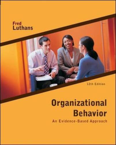 Organizational Behavior