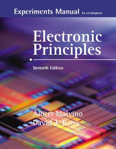 Electronic Principles Experiments Manual