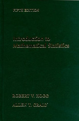 Introduction To Mathematical Statistics