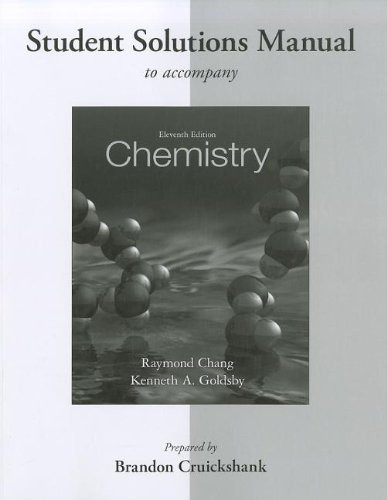 Student Solutions Manual  for Chemistry