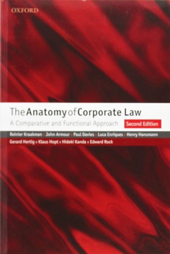 Anatomy Of Corporate Law