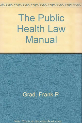 Public Health Law Manual