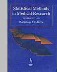 Statistical Methods In Medical Research