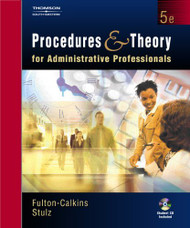 Procedures And Theory For Administrative Professionals