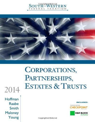 South-Western Federal Taxation Corporations Partnerships Estates And Trusts