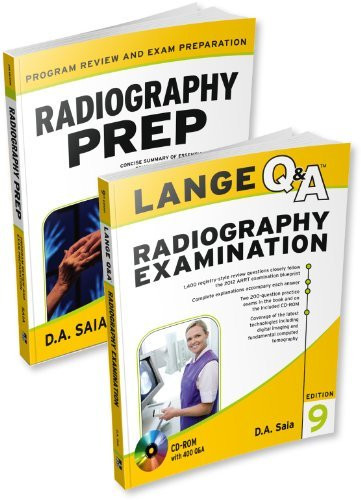 Lange Q& A For The Radiography Exam And Radiography Prep Val-Pack