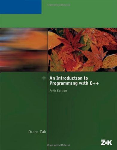 Introduction To Programming With C++