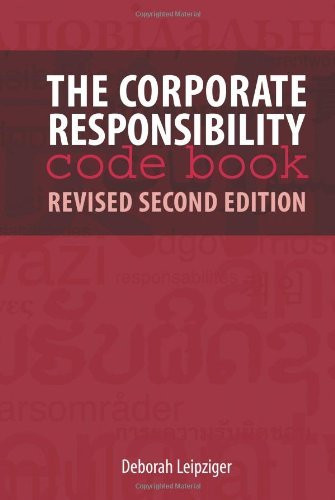 Corporate Responsibility Code Book