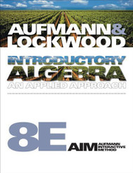 Student Solutions Manual For Aufmann/Lockwood's Introductory Algebra