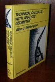 Technical Calculus With Analytic Geometry