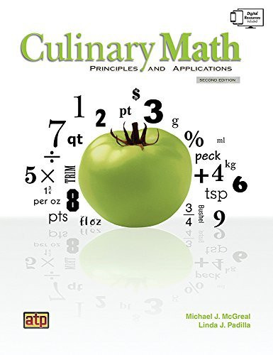 Culinary Math Principles And Applications