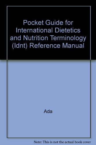 International Dietetics And Nutritional Terminology Pocket Guide