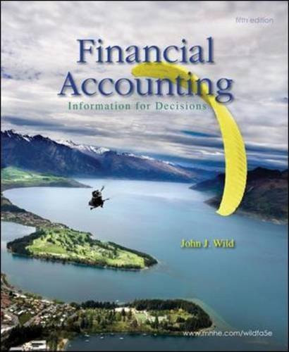 Financial Accounting Information For Decisions