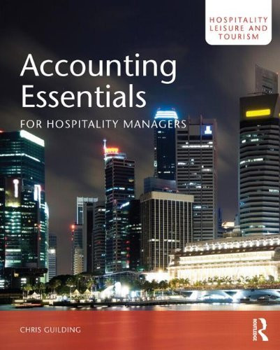 Accounting Essentials For Hospitality Managers