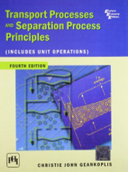 Transport Processes And Separation Proce