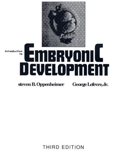 Introduction To Embryonic Development