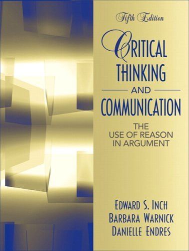 Critical Thinking And Communication
