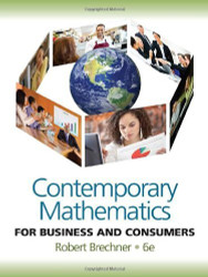 Contemporary Mathematics For Business And Consumers