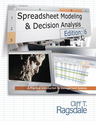 Spreadsheet Modeling And Decision Analysis