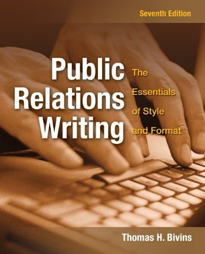 Public Relations Writing