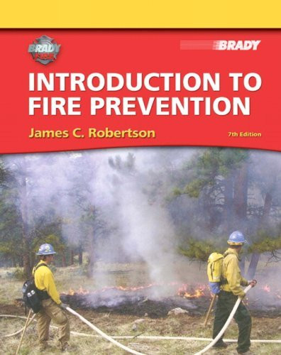 Robertson's Introduction To Fire Prevention