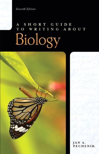 Short Guide To Writing About Biology