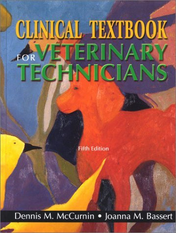 Mccurnin's Clinical Textbook For Veterinary Technicians