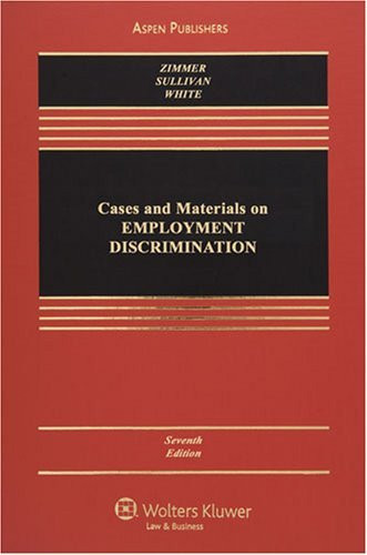 Cases And Materials On Employment Discrimination