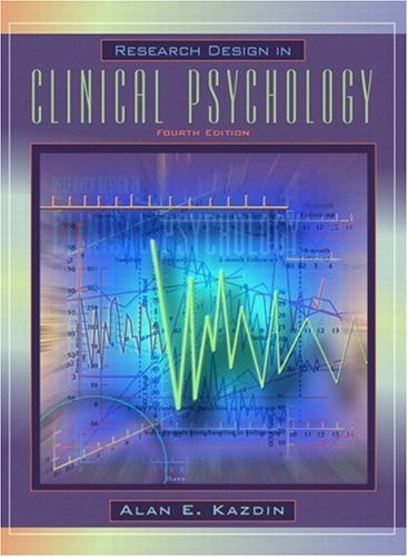 Research Design In Clinical Psychology