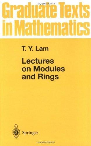 Lectures On Modules And Rings