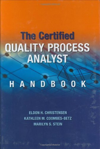 Certified Quality Process Analyst Handbook