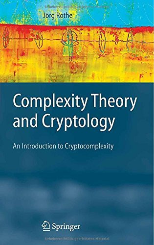 Complexity Theory And Cryptology