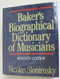 Baker's Biographical Dictionary Of Musicians