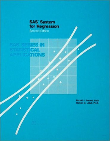 SAS System for Regression