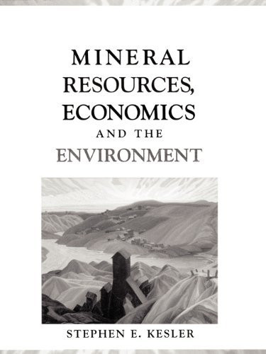 Mineral Resources Economics And The Environment