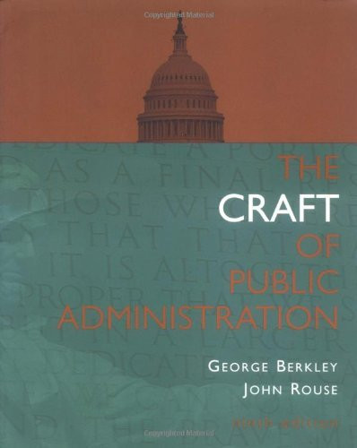 Craft Of Public Administration