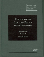 Corporations Law And Policy Materials And Problems