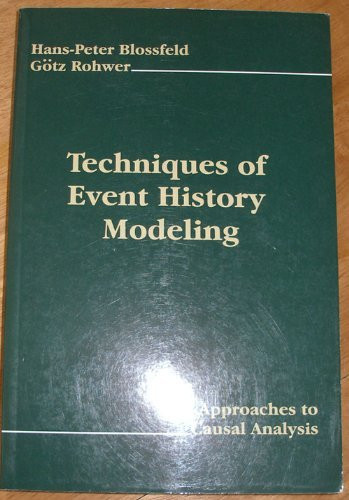 Techniques Of Event History Modeling