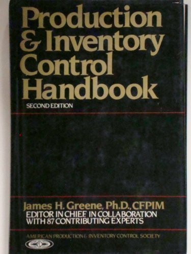Production And Inventory Control Handbook