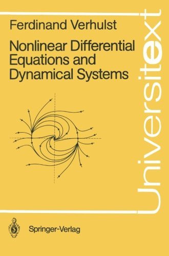 Nonlinear Differential Equations And Dynamical Systems