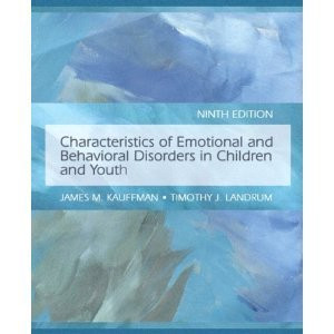 Characteristics Of Emotional And Behavioral Disorders Of Children And Youth