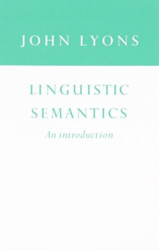 Linguistic Semantics