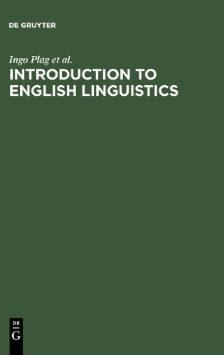 Introduction To English Linguistics