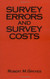 Survey Errors And Survey Costs