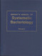 Bergey's Manual Of Systematic Bacteriology Volume 4