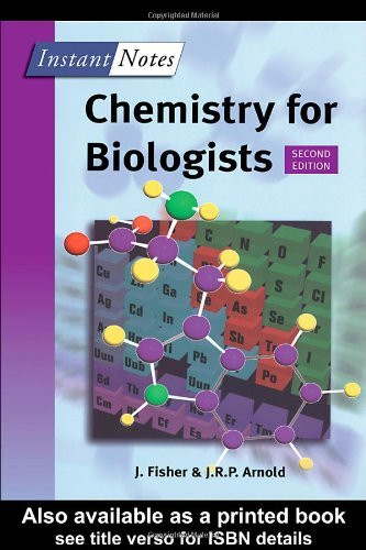 Bios Instant Notes In Chemistry For Biologists