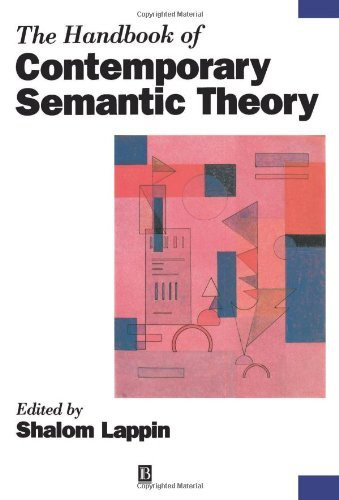 Handbook Of Contemporary Semantic Theory