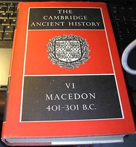 Cambridge Ancient History Volume Vi