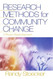 Research Methods For Community Change